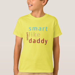 Summer Kids Smart som pappa Småbarn T Shirt