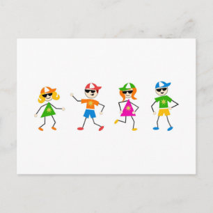 Summer Kids Vykort