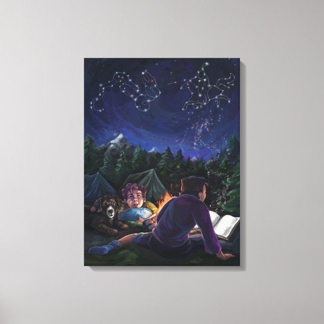 Summer Knight Canvastryck (Framsida)