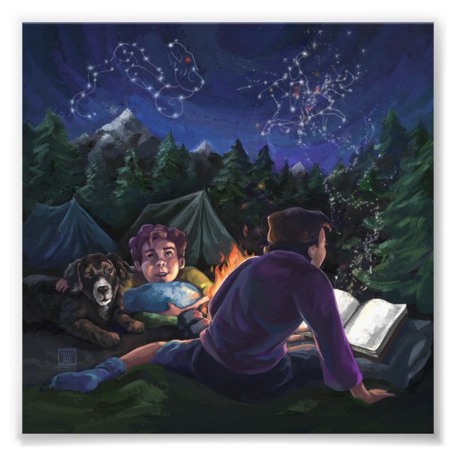 Summer Knight Fototryck (Framsidan)