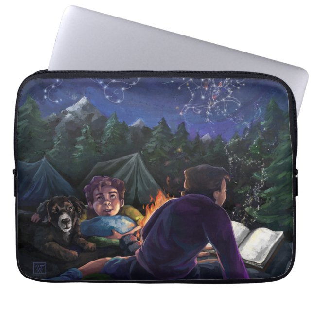 Summer Knight Laptop Sleeve (Framsidan)