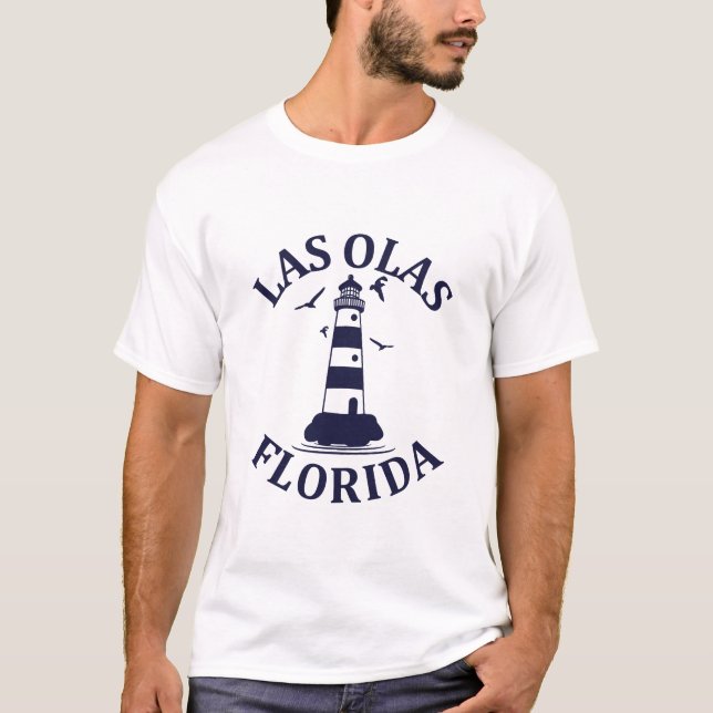 Summer las olas-florida t shirt (Framsida)