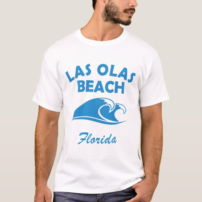 Summer las olas-florida t shirt (Framsida)