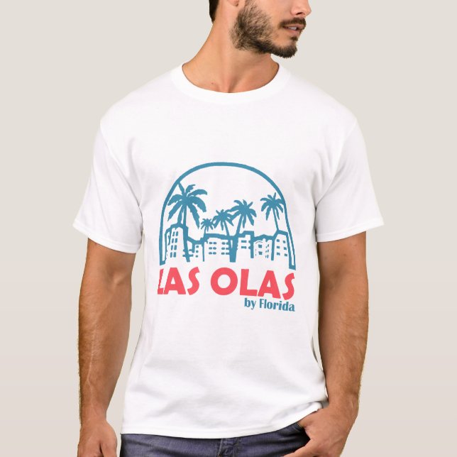 Summer las olas-florida t shirt (Framsida)