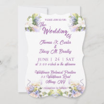 Summer Lilac WildblommRomantic Bröllop