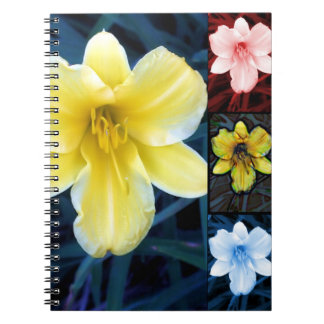 Summer Lilly Notebook Anteckningsbok