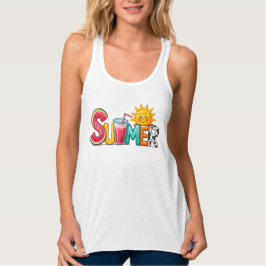 Summer  linne med racerback 