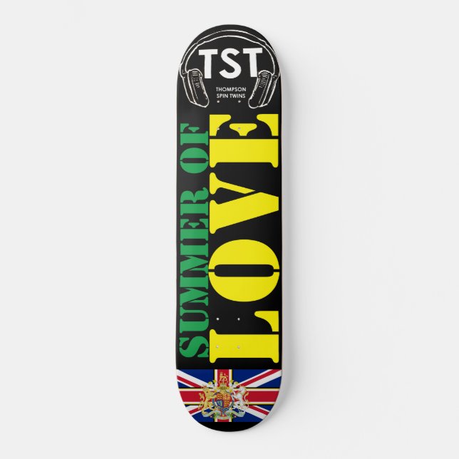 SUMMER LOVE (UK) Skateboard (Framsida)