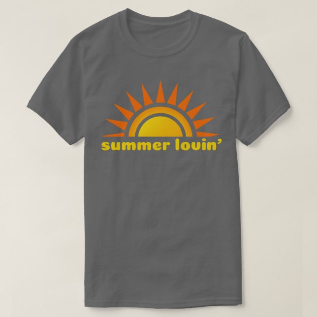Summer Lovin T Shirt (Design framsida)