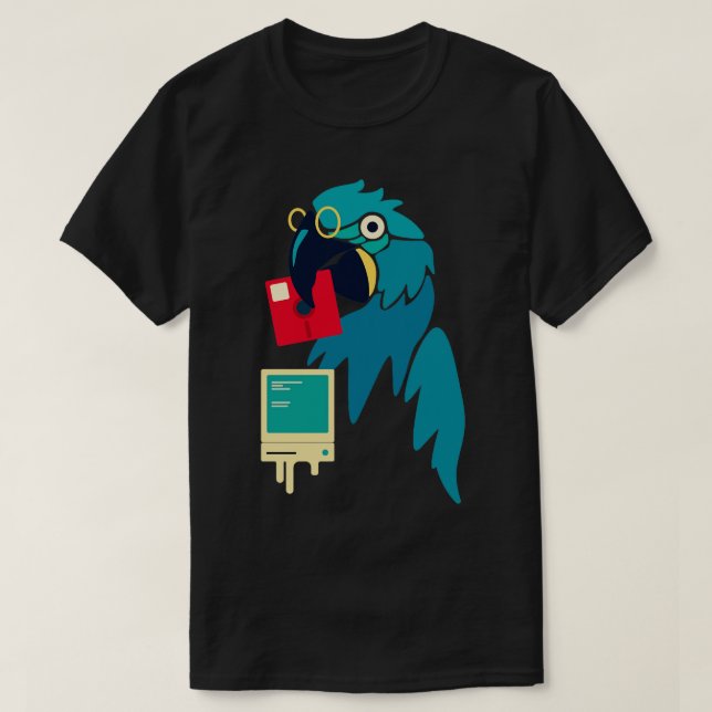Summer Macaw T Shirt (Design framsida)