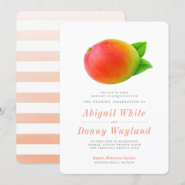 Summer Mango | Bröllop Firande Inbjudningar