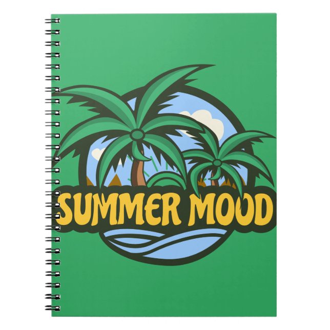Summer Mood Anteckningsbok (Framsidan)