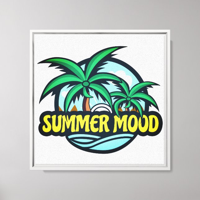 Summer Mood Canvastryck (Framsida)