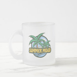 Summer Mood Frostad Glasmugg