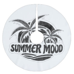 Summer Mood Julgransmatta Borstad Polyester