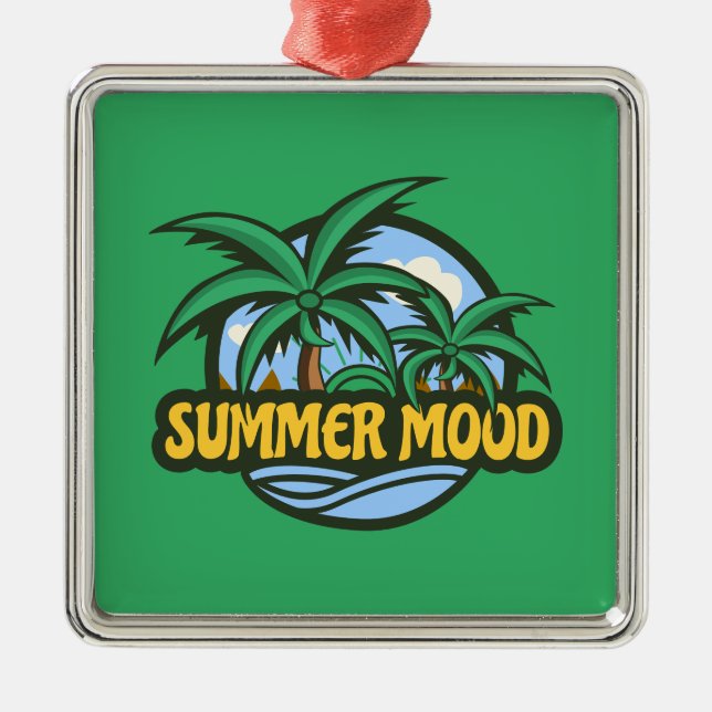 Summer Mood Julgransprydnad Metall (Framsidan)