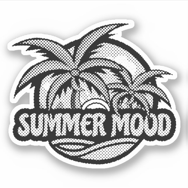 Summer Mood Klistermärken (Framsida)