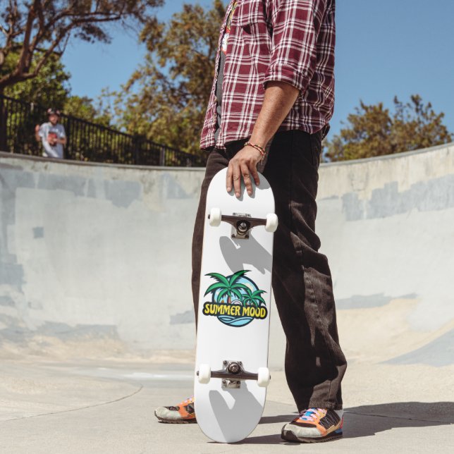 Summer Mood Mini Skateboard Bräda 18,5 Cm (Utomhus 2)