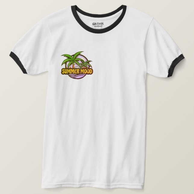 Summer Mood T Shirt (Design framsida)