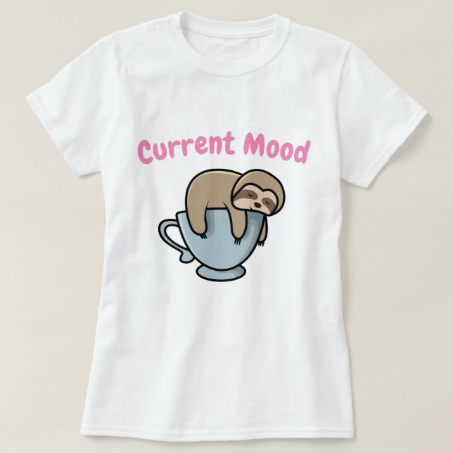 Summer Mood T Shirt (Design framsida)