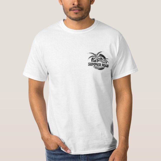 Summer Mood T Shirt (Framsida)