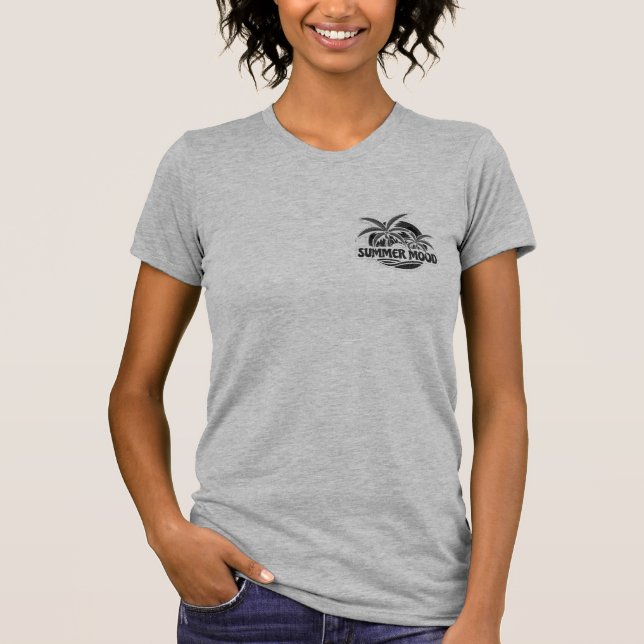Summer Mood T Shirt (Framsida)