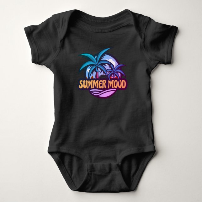 Summer Mood T Shirt (Framsida)