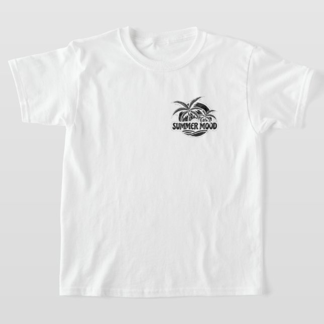 Summer Mood T Shirt (Laydown)