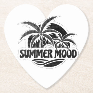 Summer Mood Underlägg Papper