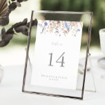 Summer Multifärgad Wildblomma Bröllop Bordsnummer<br><div class="desc">I somras är multifärgadens vildblomma bröllop bordsnummer en perfekt för ett rustiskt bröllop. Utformningen har vattenfärgsfärgad rosa, , lila, rött, burgudy, gult, vita blommor och fjärilar med en grön, nyktert bunten i elegant blommigt bouquets. Det här är ett bordsnummer från dubblans sida. Lägg till varje bordsnummer som du behöver i...</div>