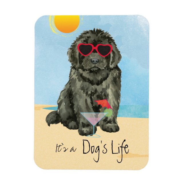 Summer Newfoundland Magnet (Vertikal)