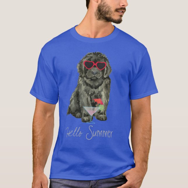 Summer Newfoundland T-Shirt (Framsida)