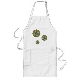 Summer Nouveau Apron Långt Förkläde