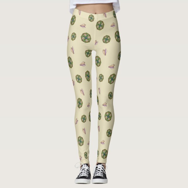 Summer Nouveau Leggings (Framsida)