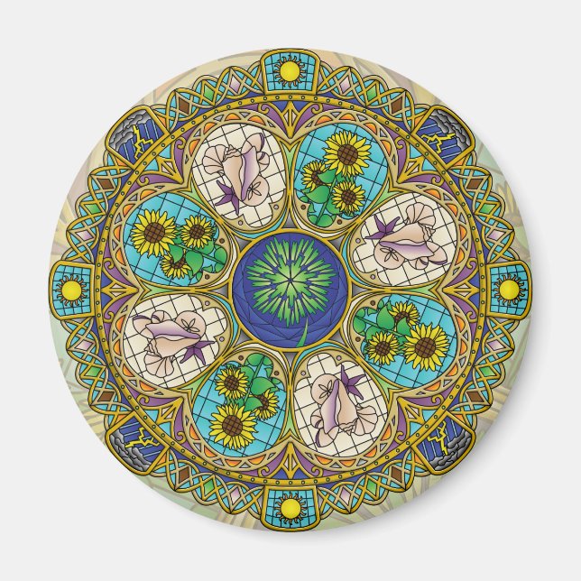 Summer Nouveau Magnet (Framsidan)