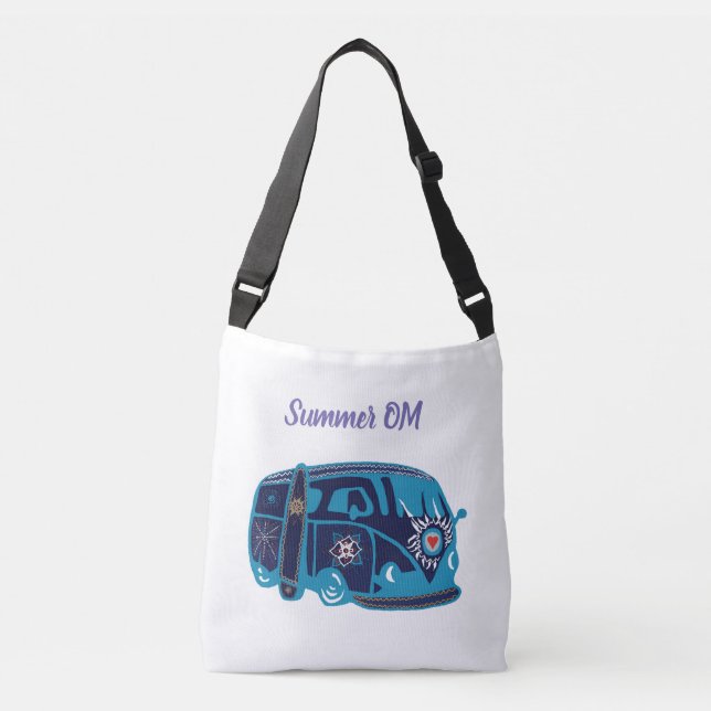 Summer Om Hippie Van Kor Body Bag Axelväska (Framsida)