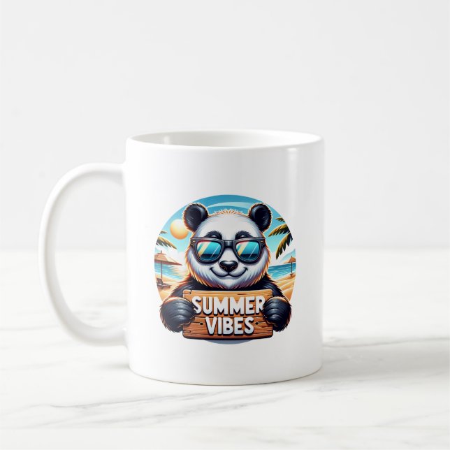 Summer Panda Kaffemugg (Vänster)