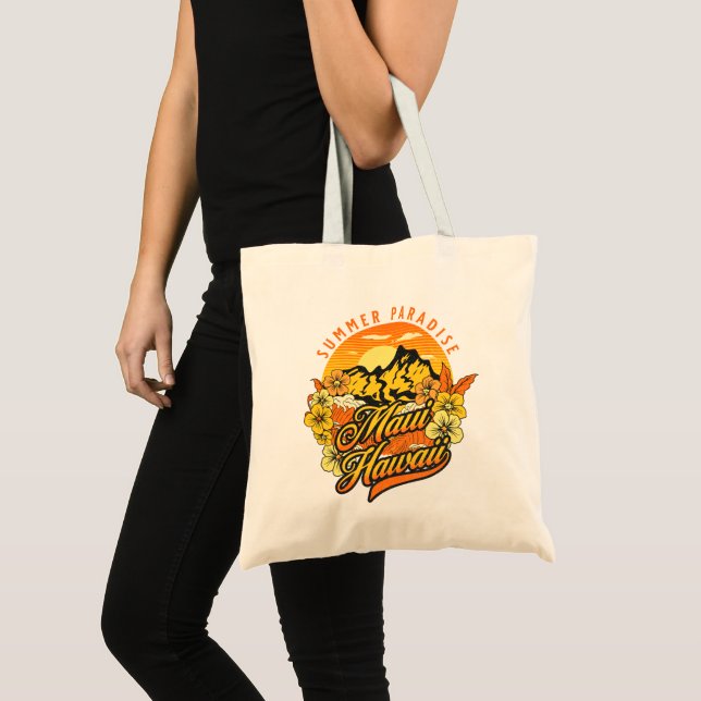 Summer Paradise, Maui Hawaii Tygkasse (Framsida (produkt))