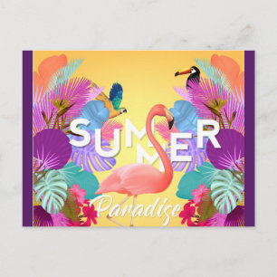 Summer Paradise Vykort