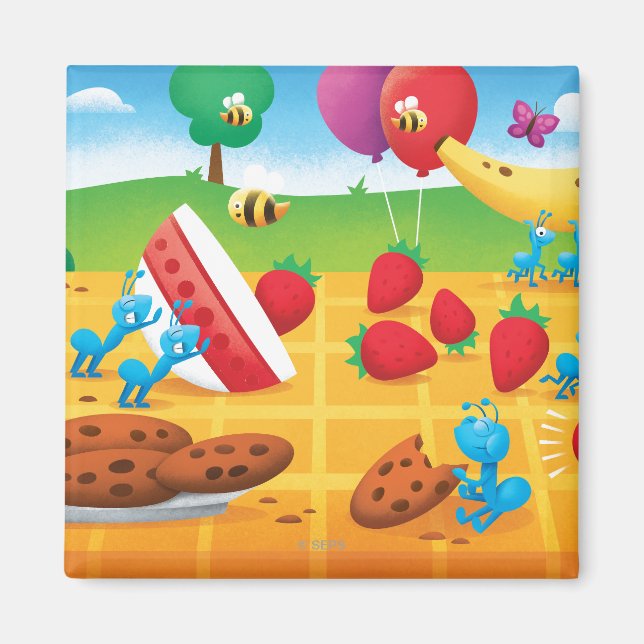 Summer Picnic Magnet (Framsidan)