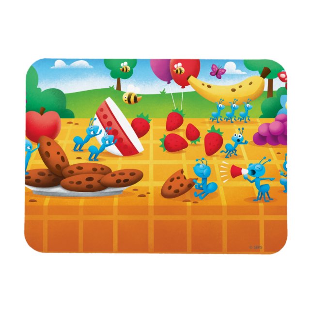 Summer Picnic Magnet (Horisontell)
