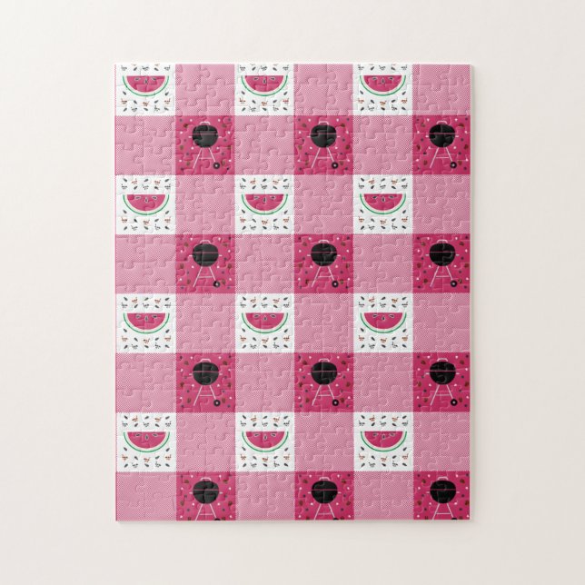Summer Picnic Puzzle Pussel (Vertikal)