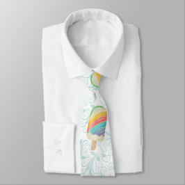 Summer Rainbow Popsicle och Teal Swirls Slips
