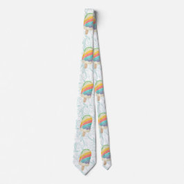 Summer Rainbow Popsicle och Teal Swirls Slips