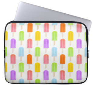 Summer Rainbow Popsicles Mönster Laptop Fodral