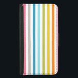 Summer Rainbow Rand Plånboksfodral För Samsung Galaxy S5<br><div class="desc">Summer Rainbow Rand</div>