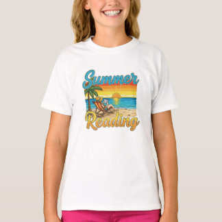  Summer Reading T-shirt! Perfect for bookworms, te T Shirt