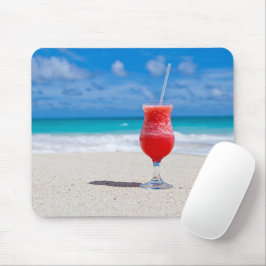 Summer Red Strawberry Margarita på Tropical Beach Musmatta