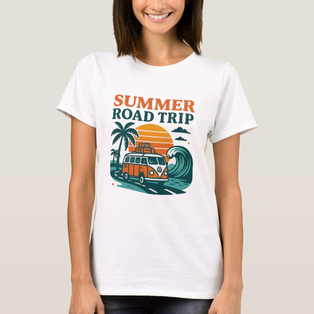 Summer Road Resa T-Shirt (Framsida)