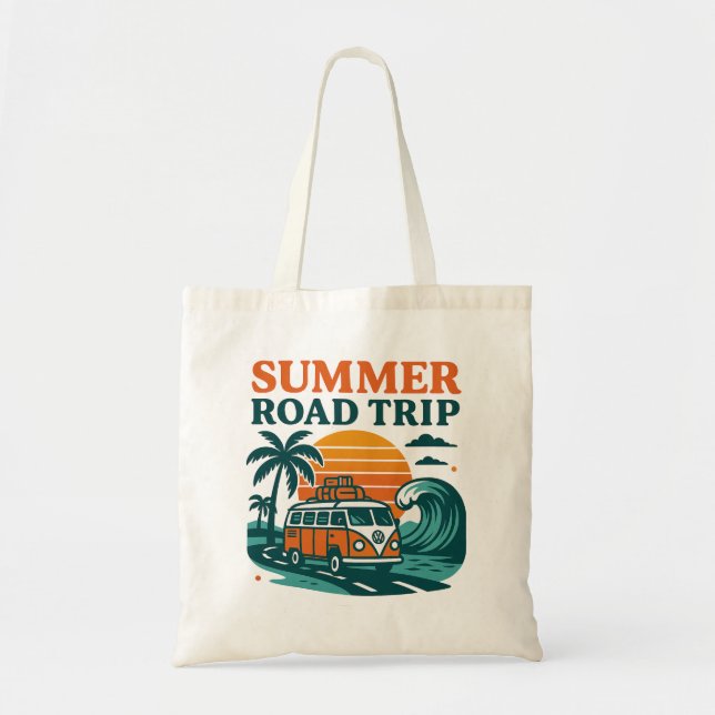 Summer Road Resa Tote Tygkasse (Framsidan)